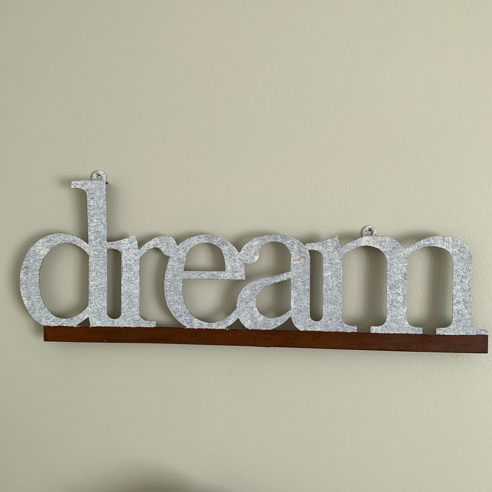 Dream sign / decor
